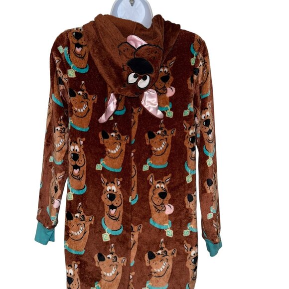 Hanna Barbera Scooby Doo Unionsuit Pajamas PJs Womens S 4 6 Halloween Costume - Picture 7 of 9